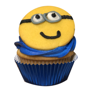 Minion Vanilla Cupcakes