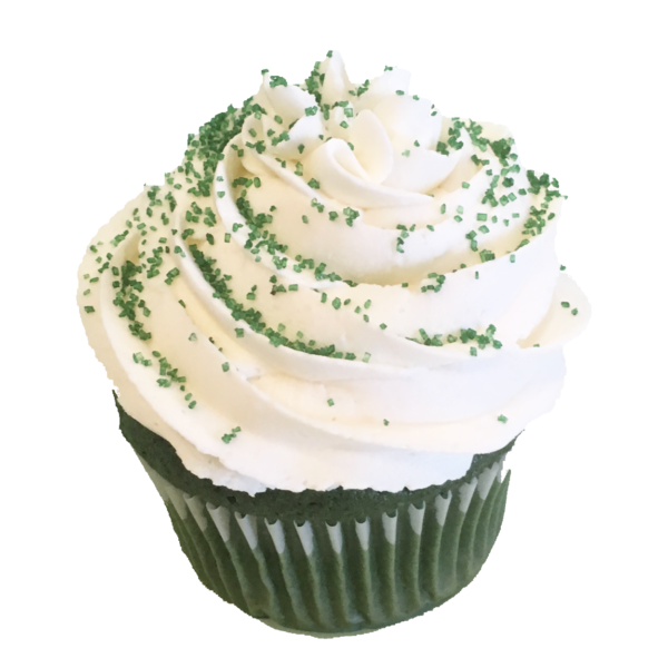 Green Velvet Cupcake